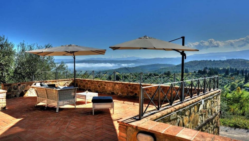 Farmhouse with View of Monte Amiata