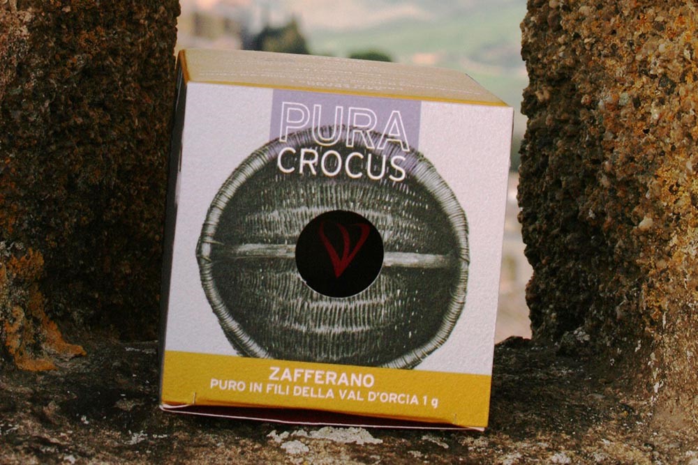 Confezione di zafferano Pura-Crocus-Zafferano